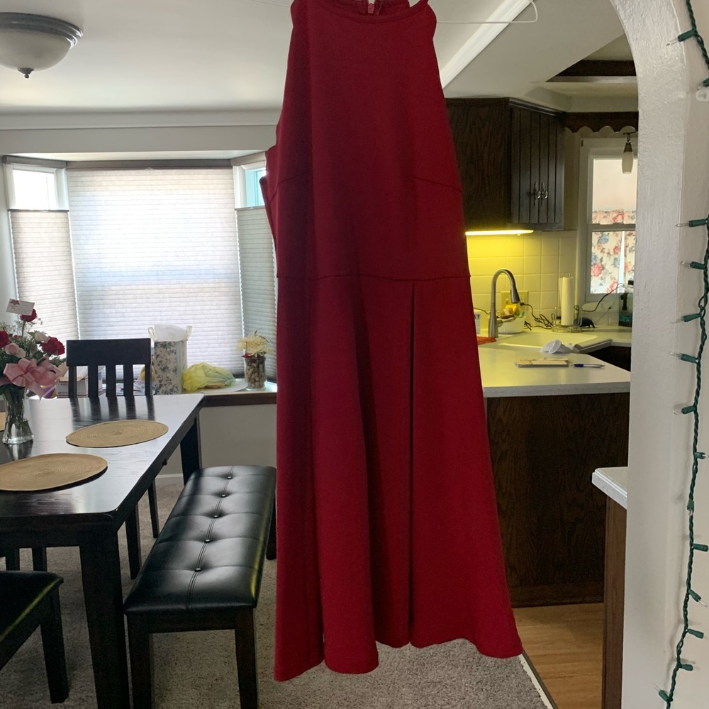 Maroon dress